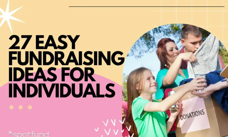 Fundraising as an individual