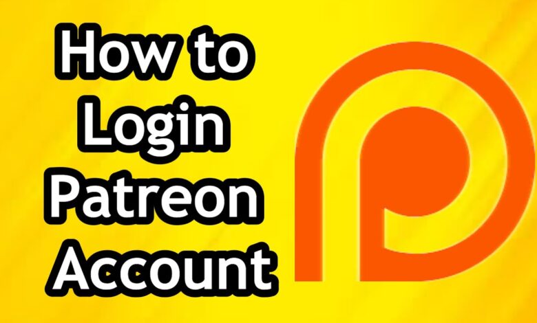 Patreon login